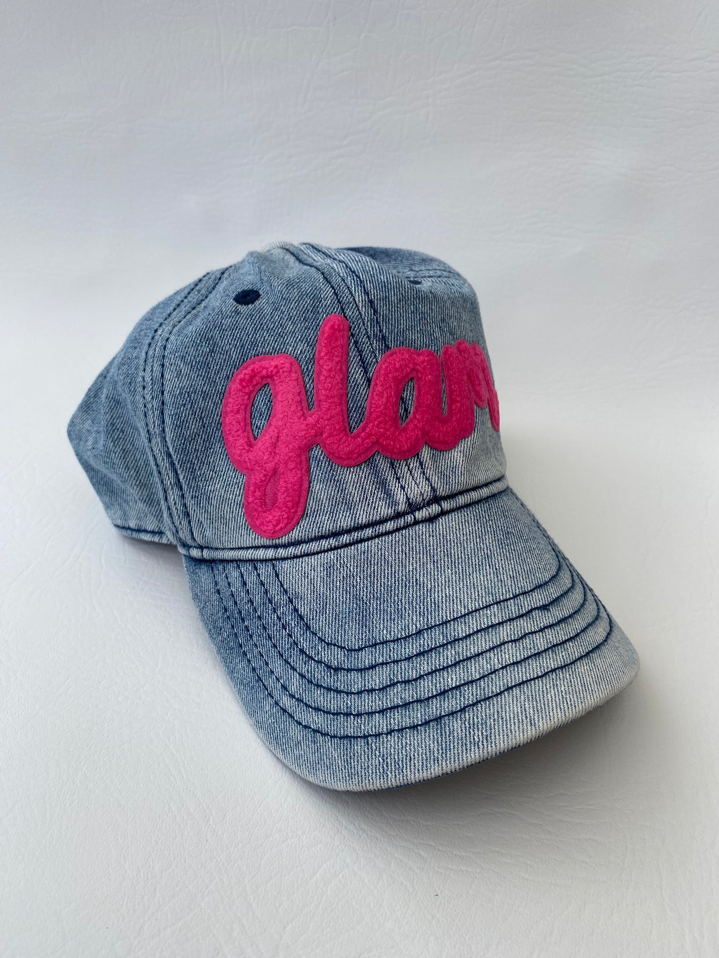 Denim Glam Hat