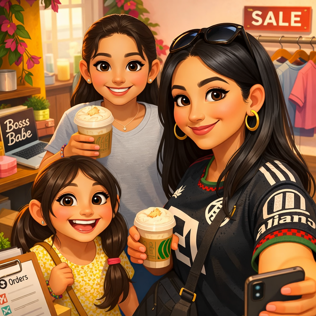 Custom Cartoon Portrait - Digital Download