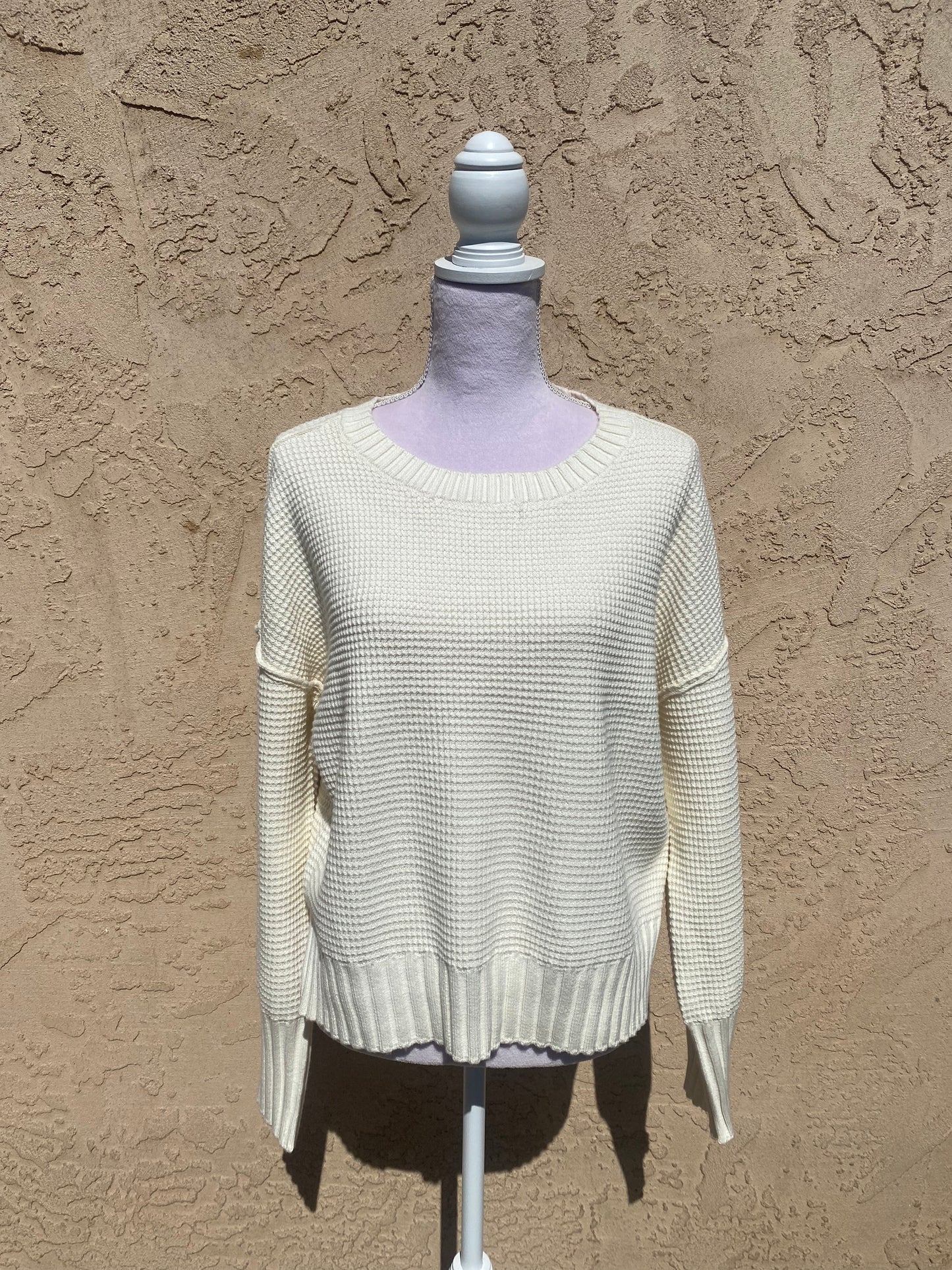 Beige Knit Sweater