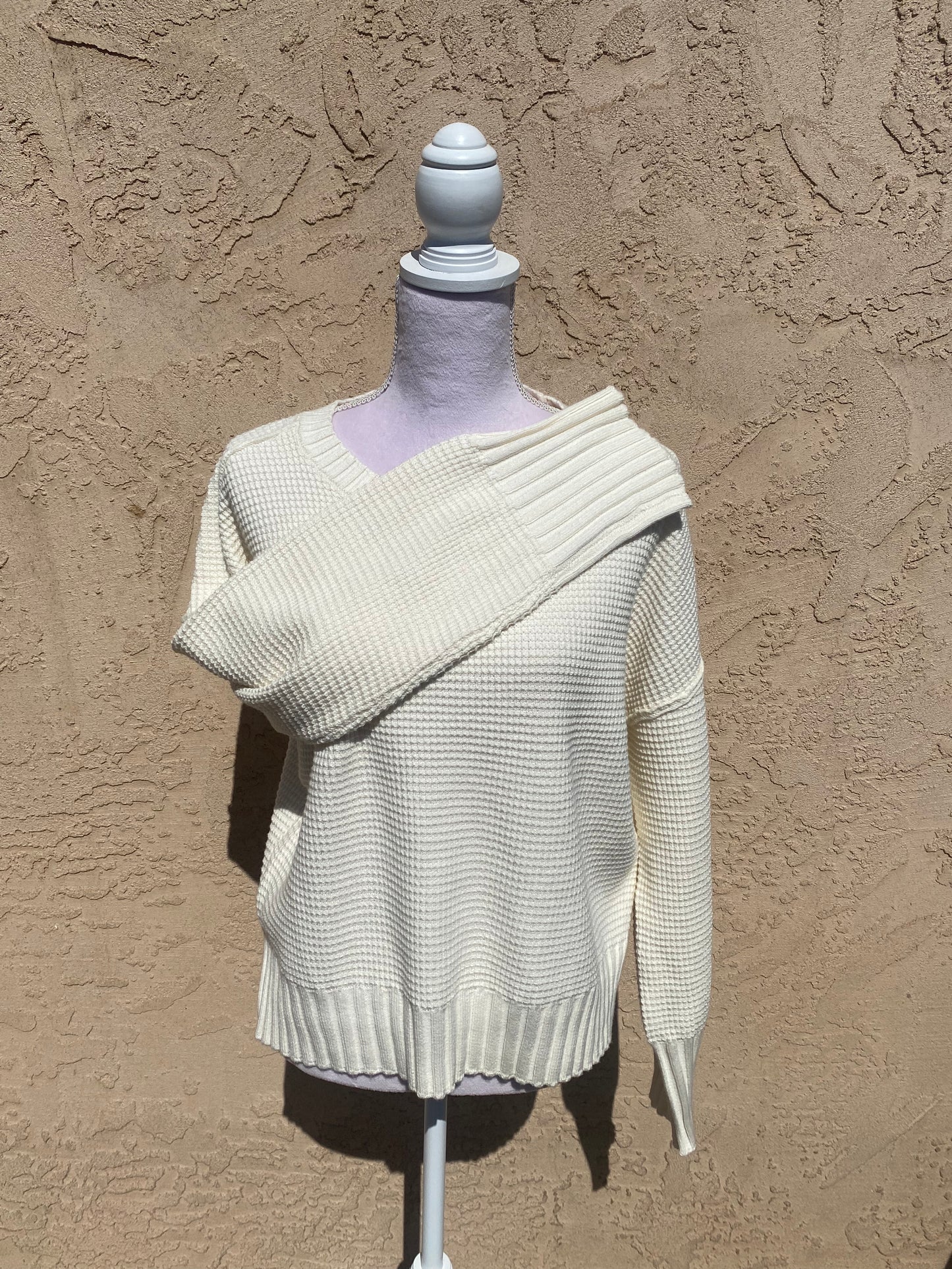 Beige Knit Sweater