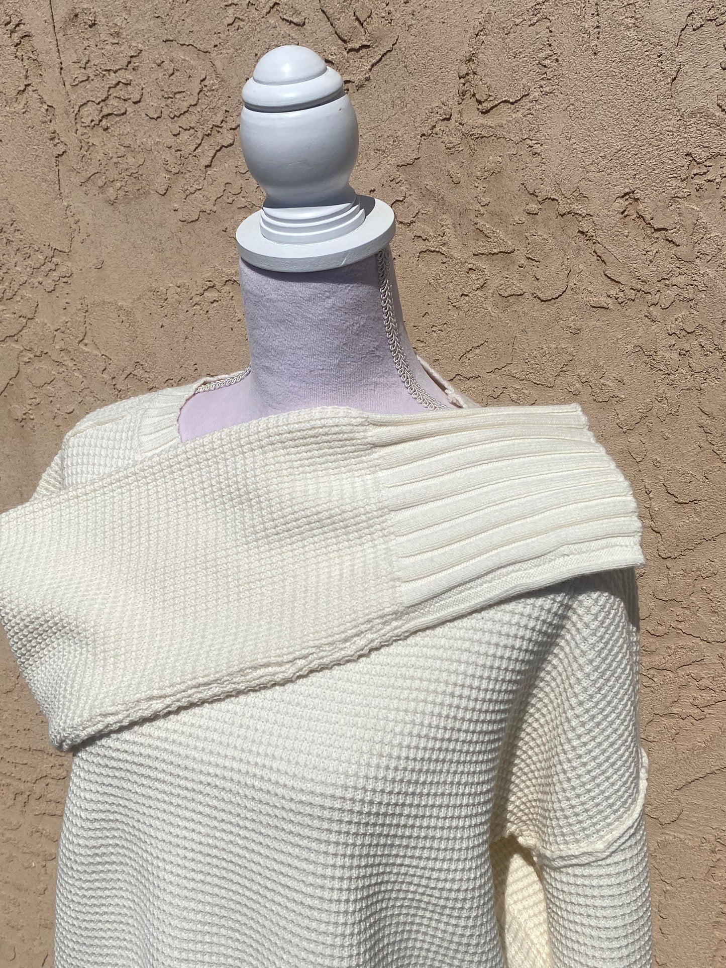 Beige Knit Sweater