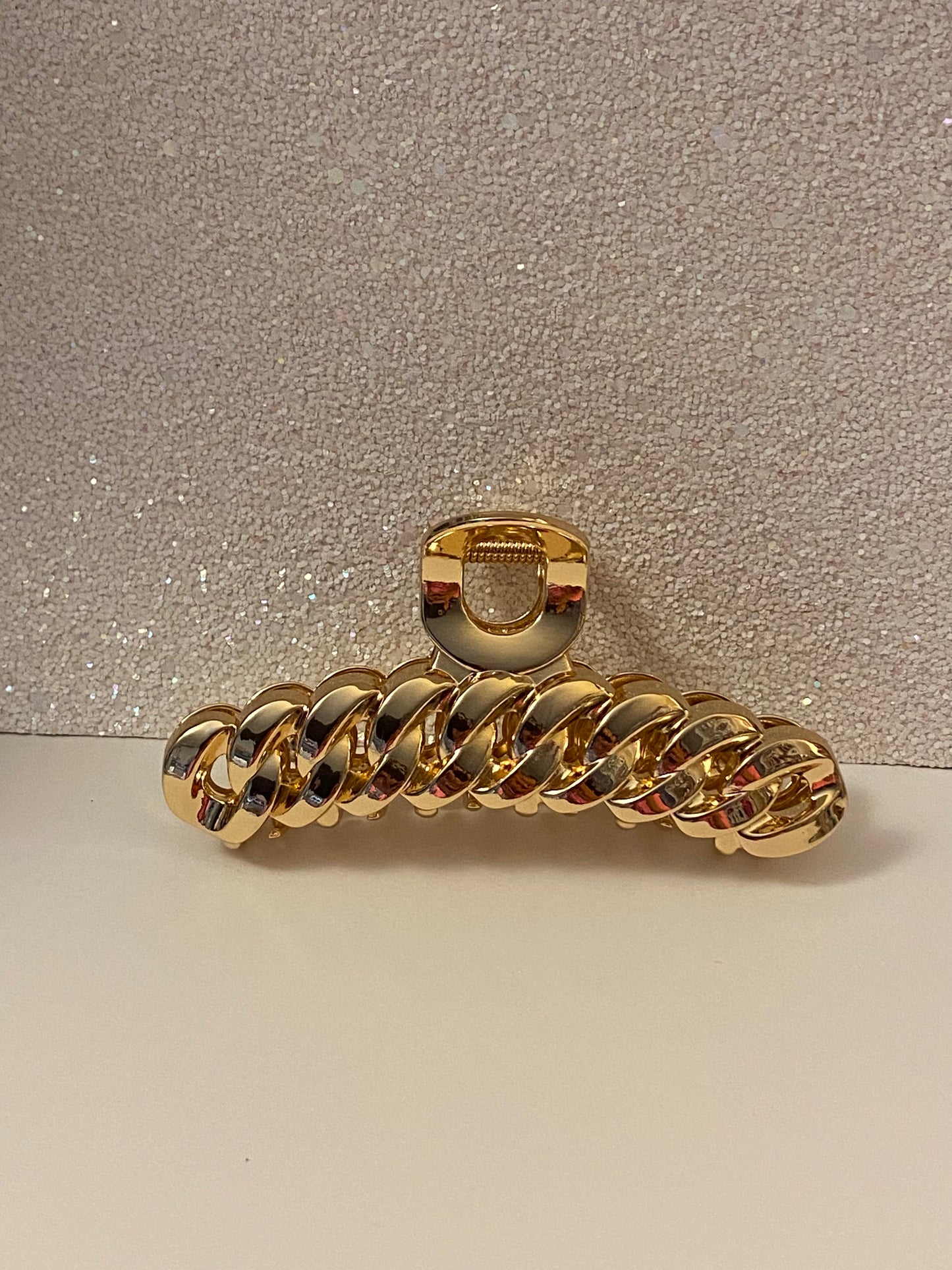 Gold Plated Hair Claw