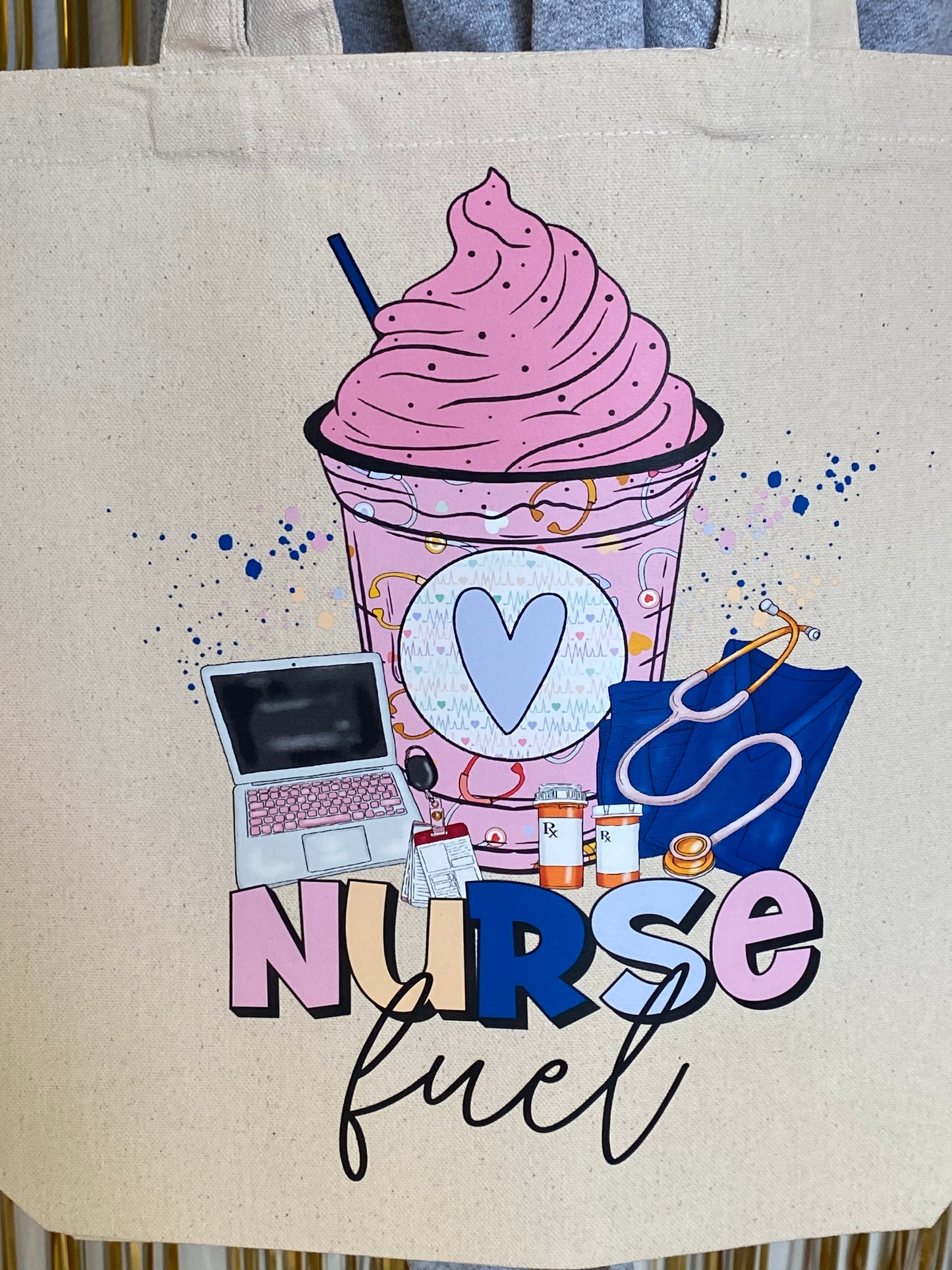 Nurse Fuel Tote Bag