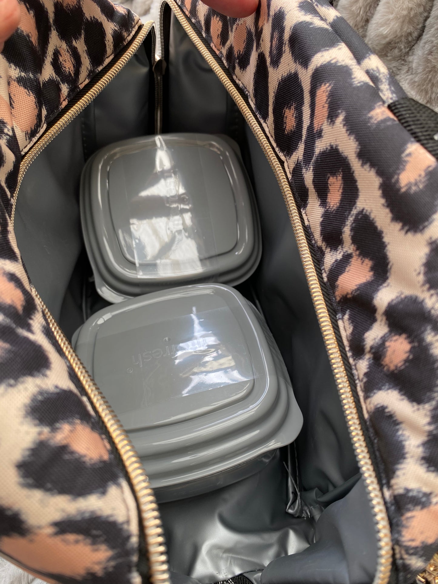 Leapord Lunch Bag