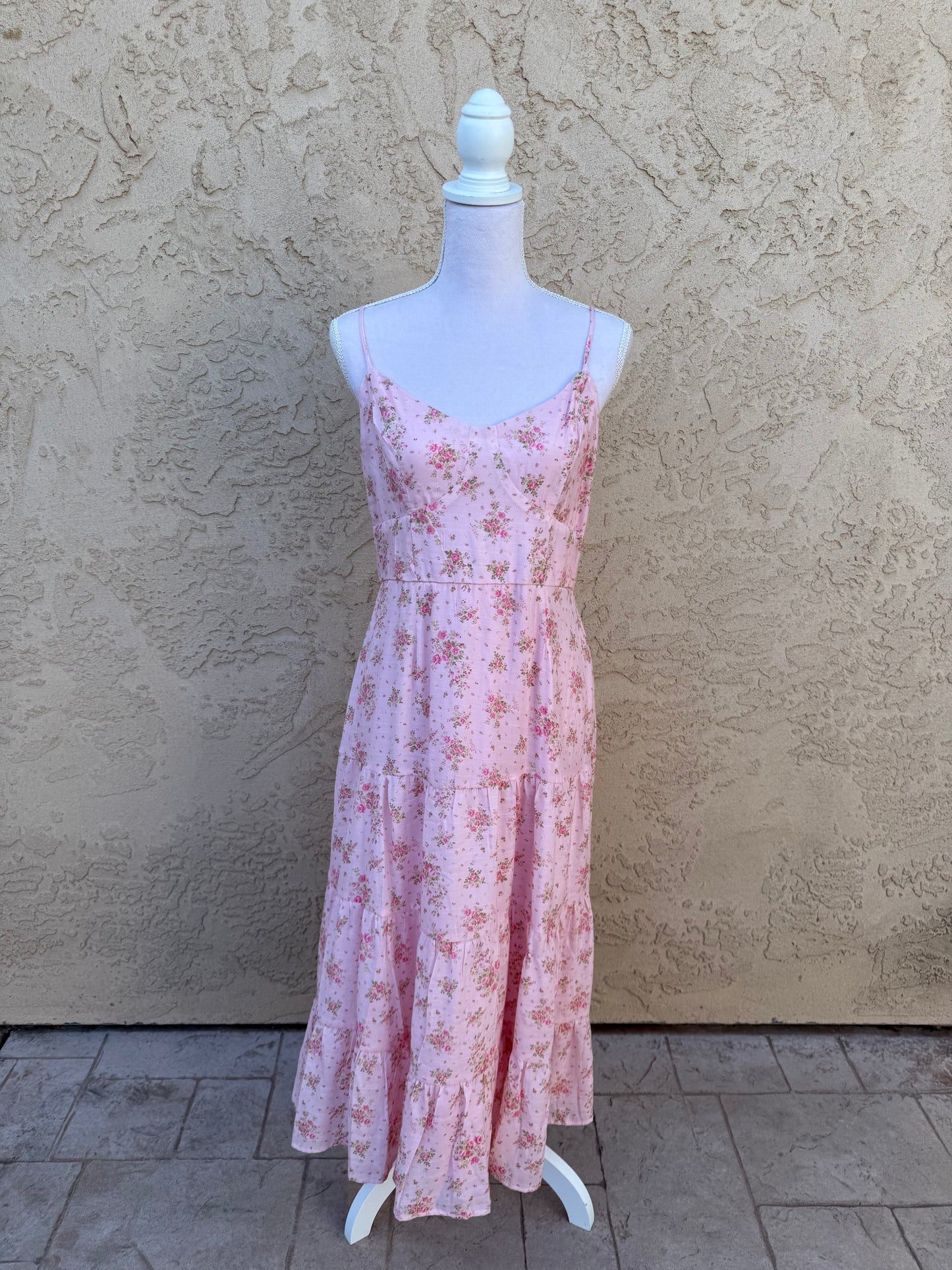 Floral Pink Dress