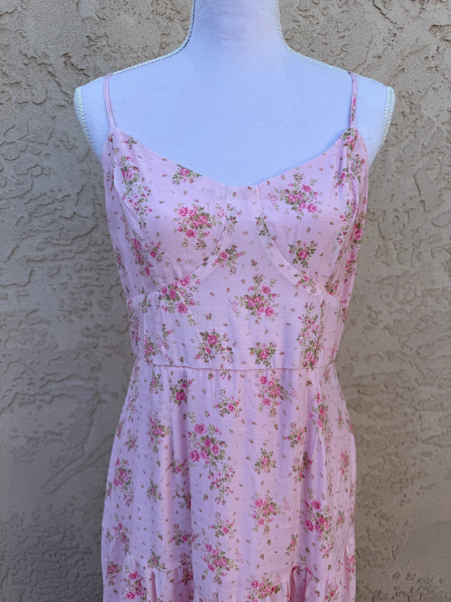 Floral Pink Dress