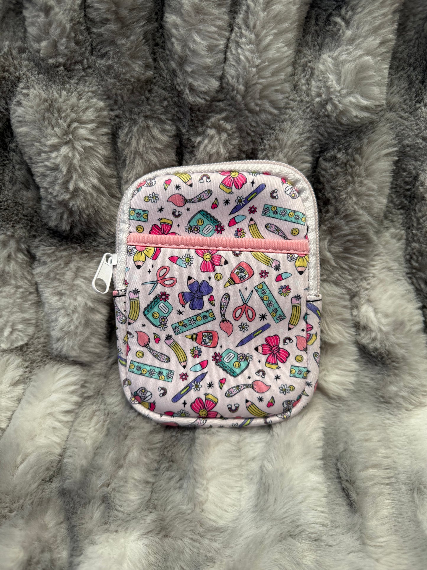 Tumbler Zipper Pouch School