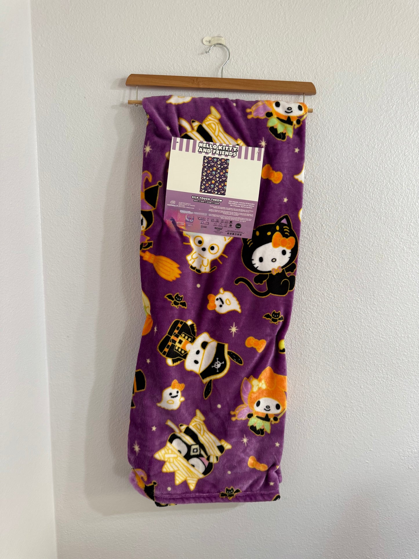 Spooky Kitty Throw