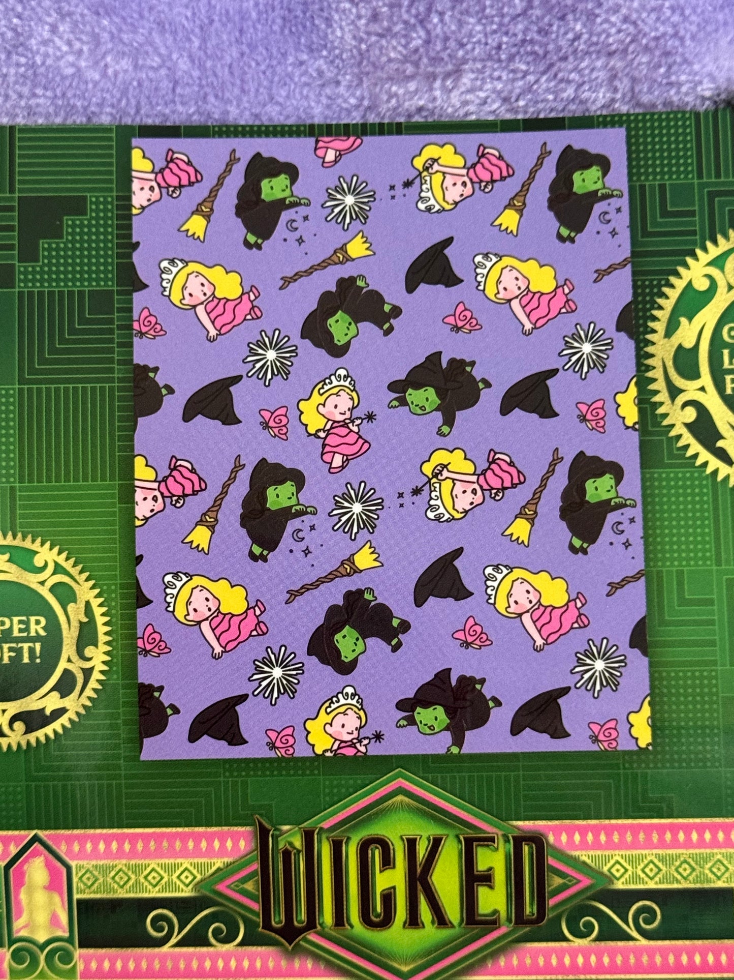 Mini Wick Plush Throw