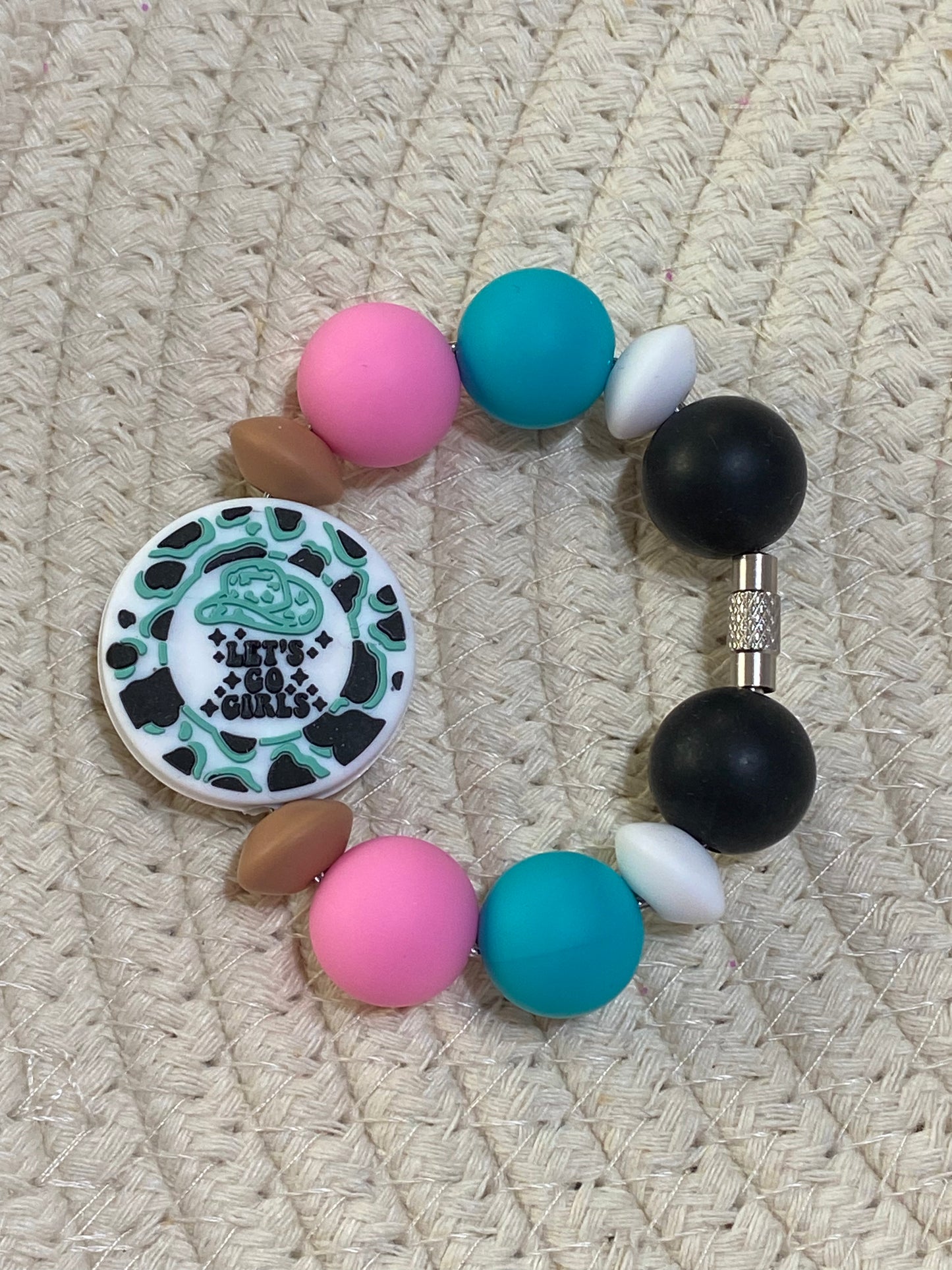 Let's Go Girls Cup Charm
