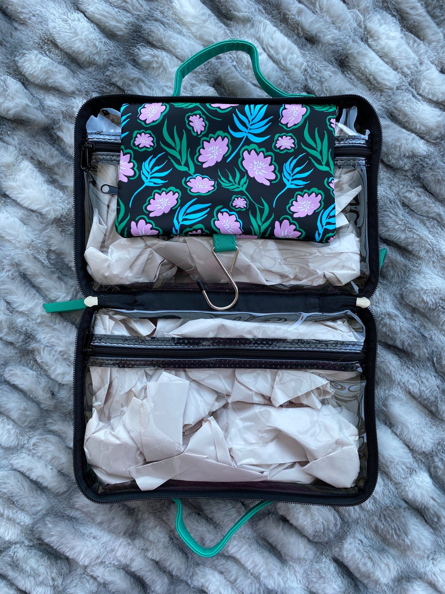 Floral Makeup Bag