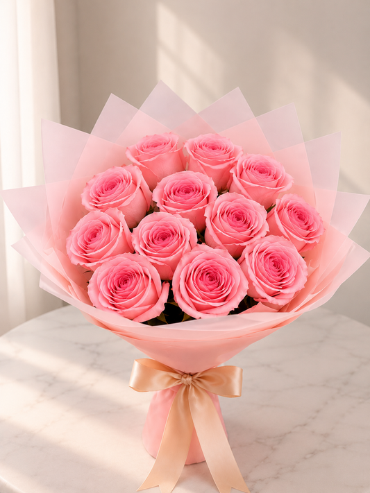 1 Dozen Roses Bouquet