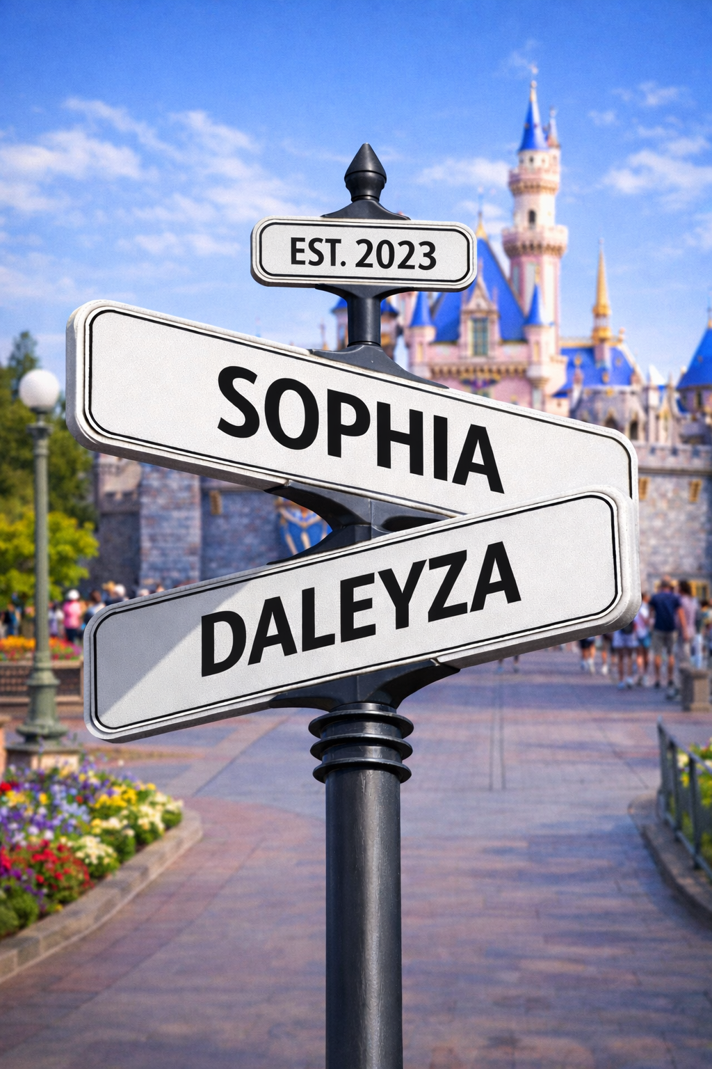 Custom Street Sign Portrait - Digital Download