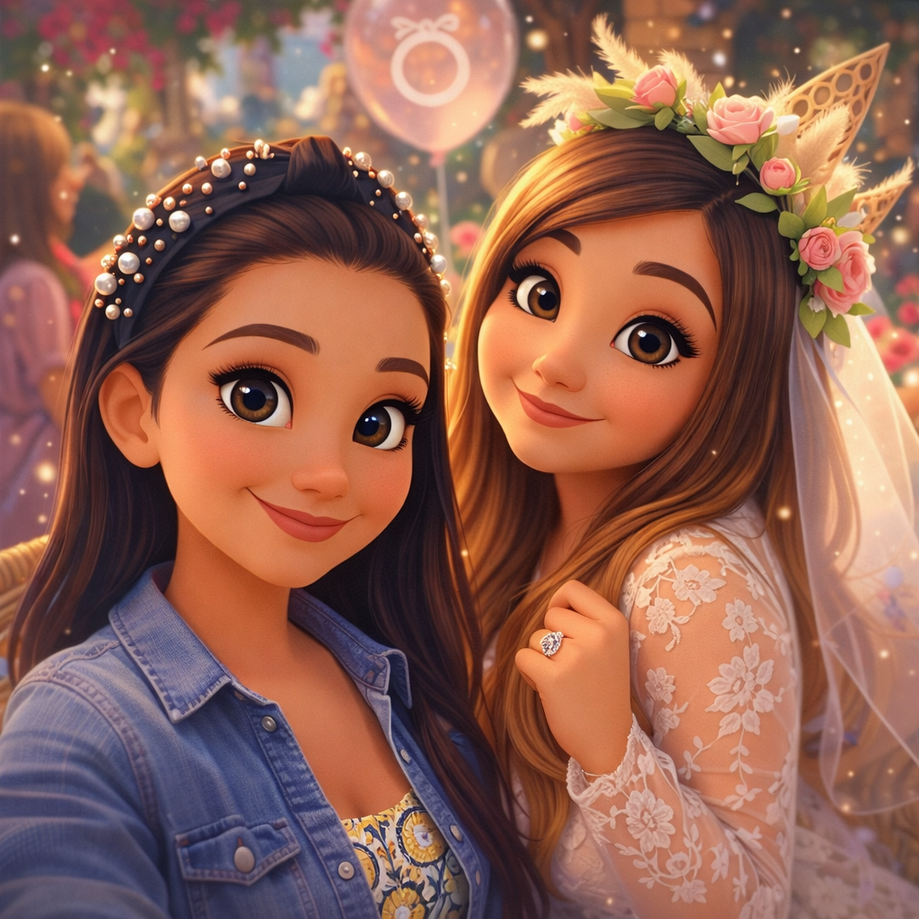 Custom Cartoon Portrait - Digital Download