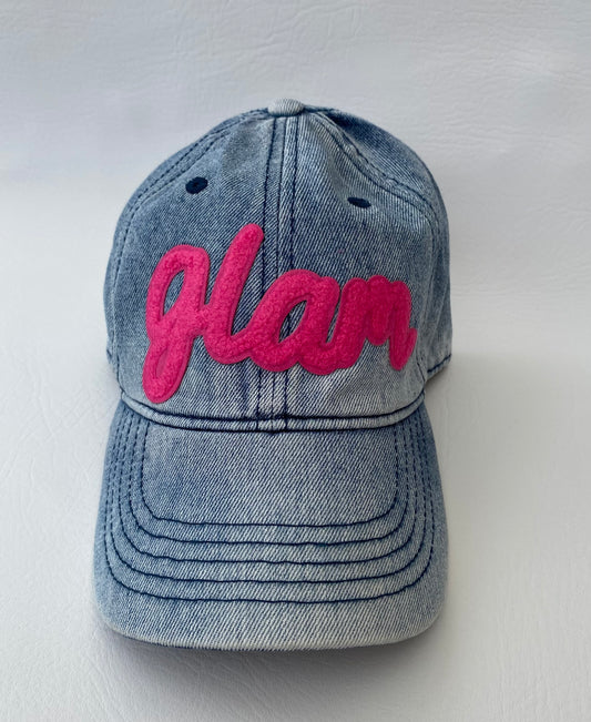 Denim Glam Hat