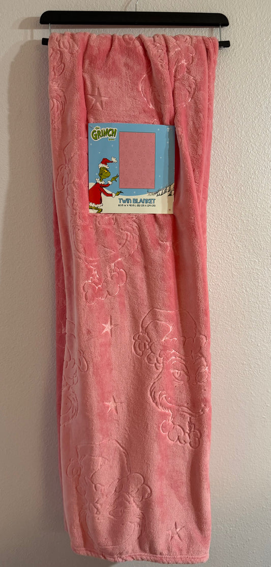 Pink Embossed Blanket