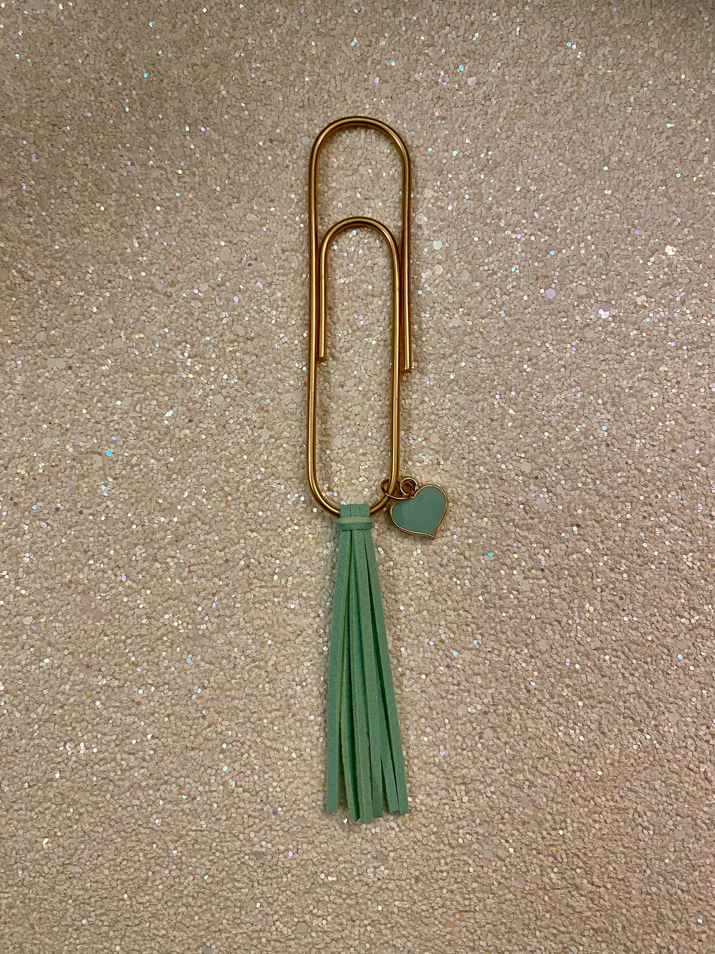 Jumbo Paper Clip - Sea Green