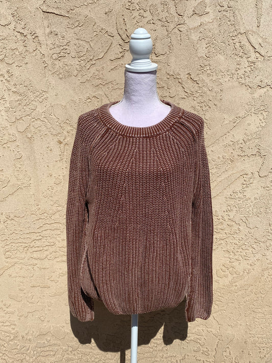 Brown Knit Sweater