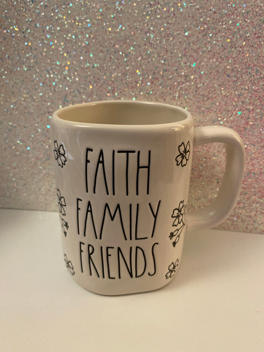 Faith, Family, Friends Mug