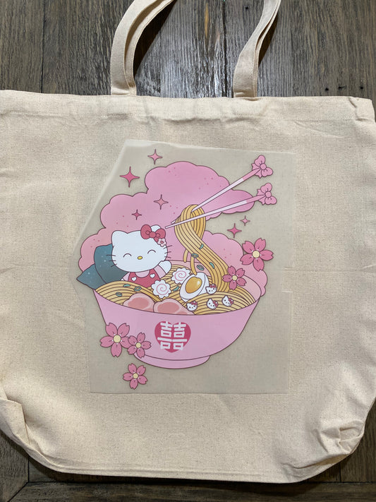 HK Noodles Tote Bag