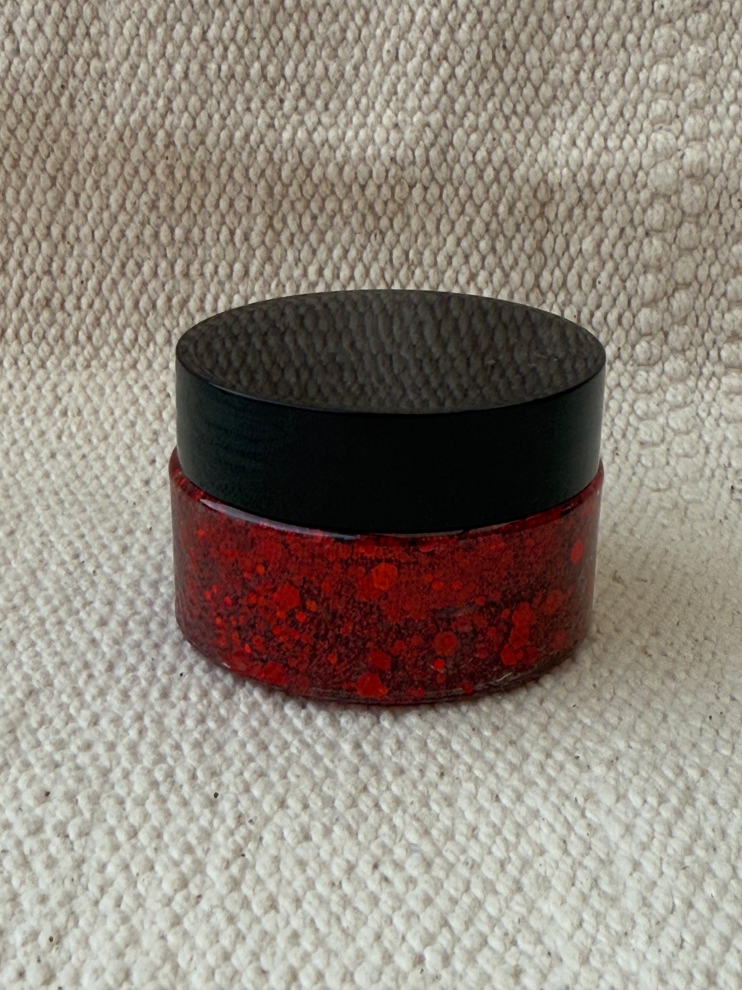 Ruby Red - Glitter Hair Gel