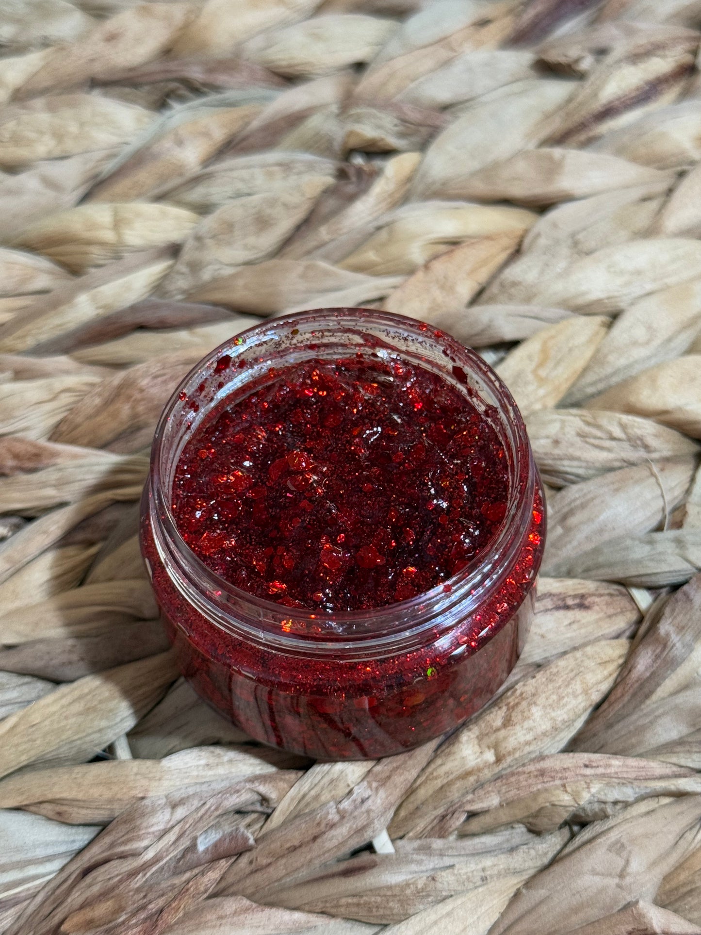 Ruby Red - Glitter Hair Gel