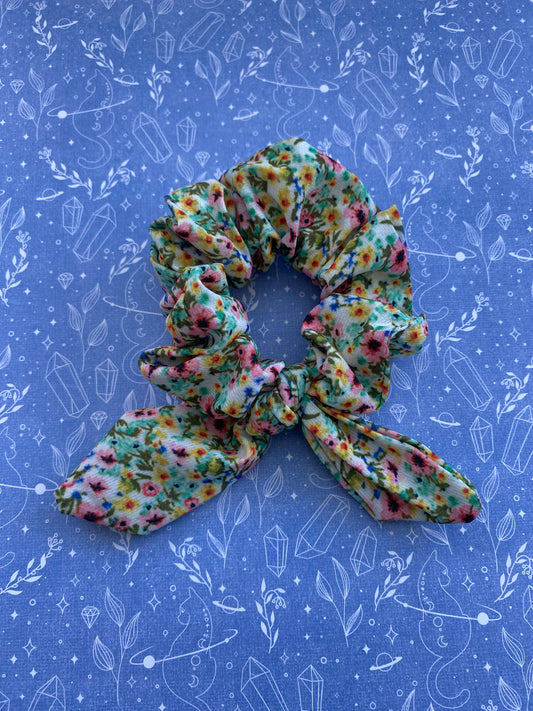 Floral Scrunchie