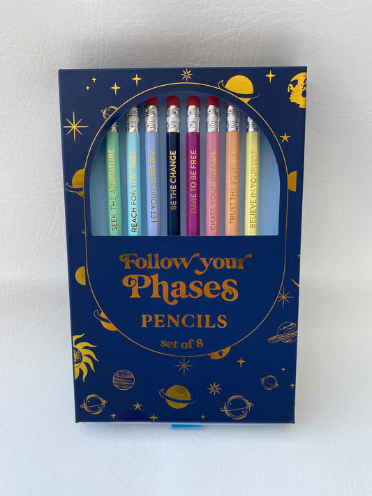 Follow Your Phases Pencils