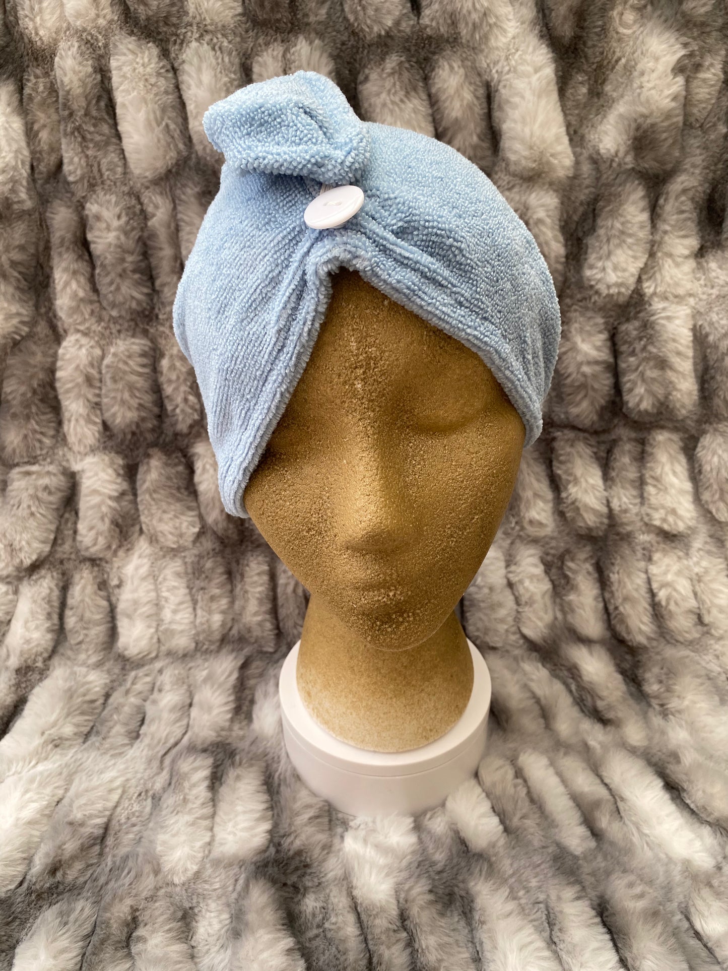 Blue Bee Turban