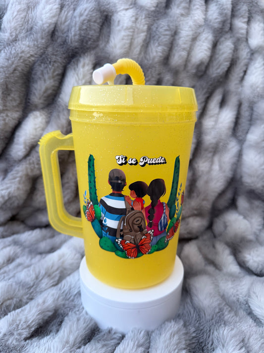 Si Se Puede Trucker Mug