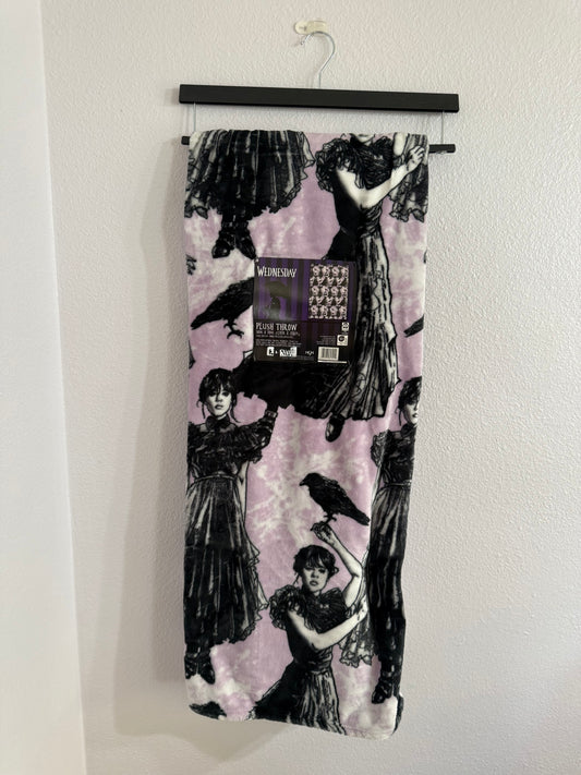 Black Dressed Throw