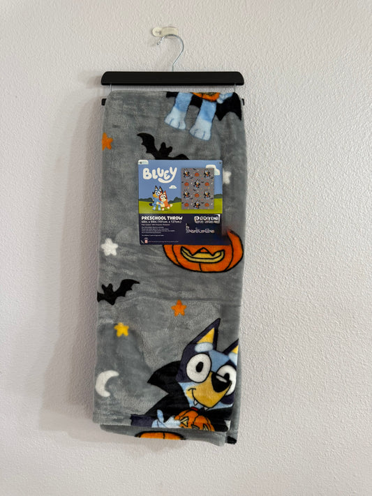 Blue Pup Preschool Throw