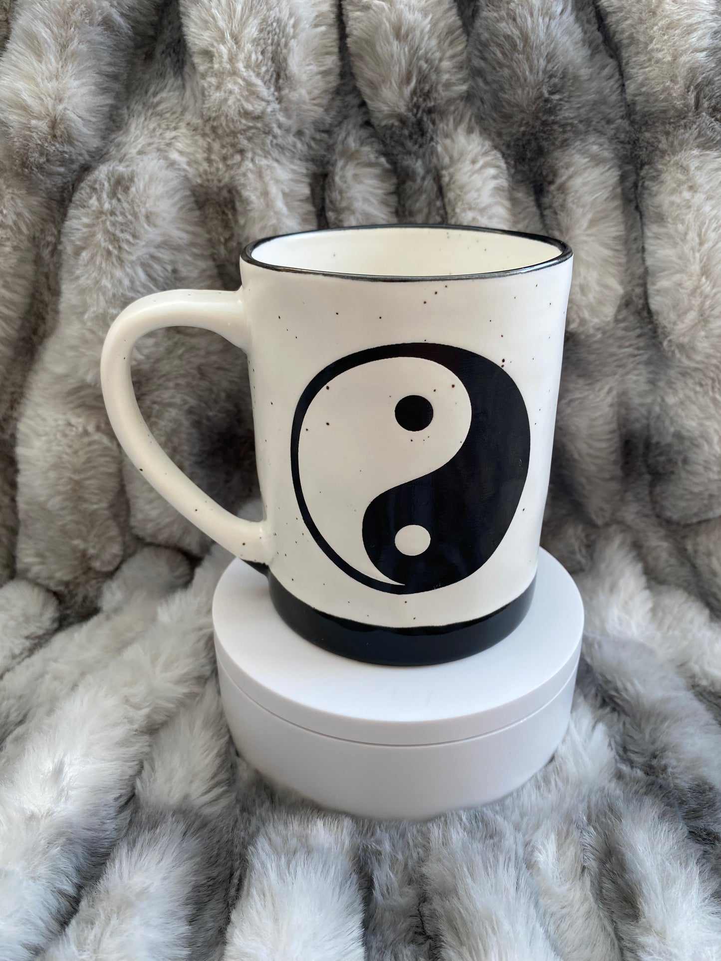 Black/ White Yin Yang Mug