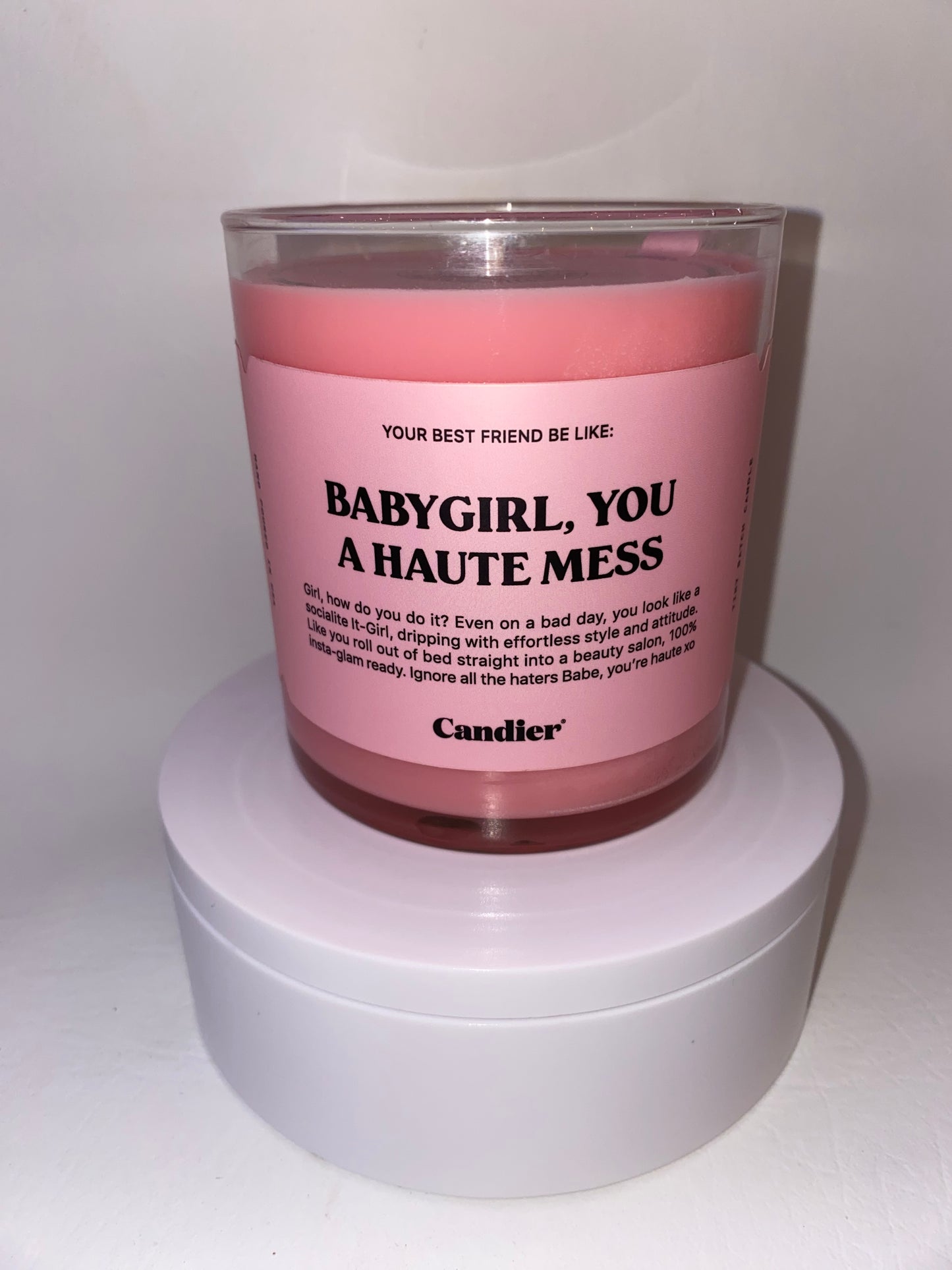 Babygirl Candle