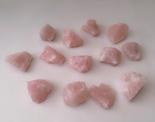 Raw Rose Quartz Crystal