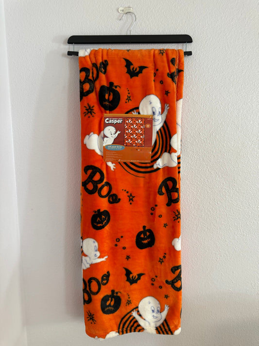 Ghostie Orange Throw