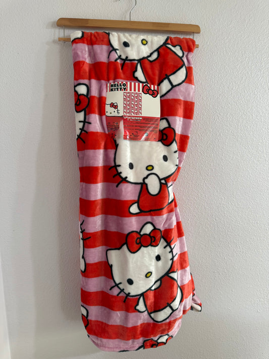 Kitty Stripes Throw