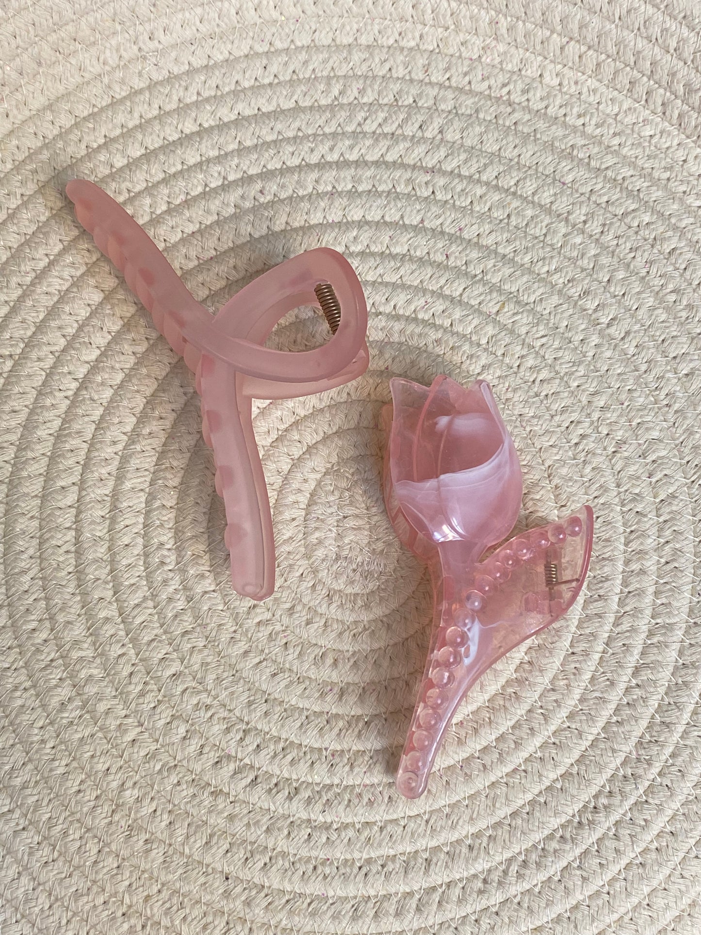 Pink Claw Clips