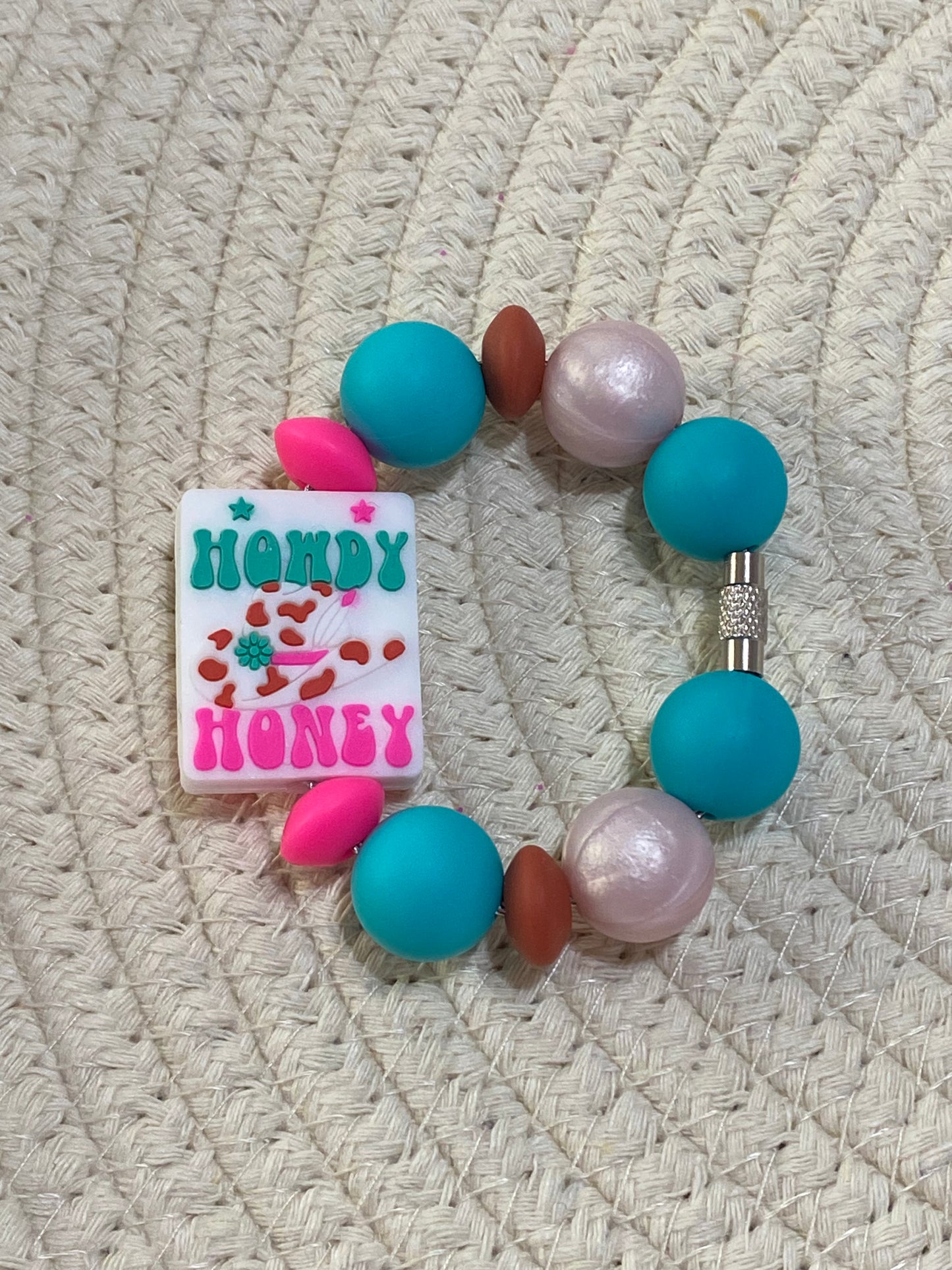 Howdy Honey Cup Charm