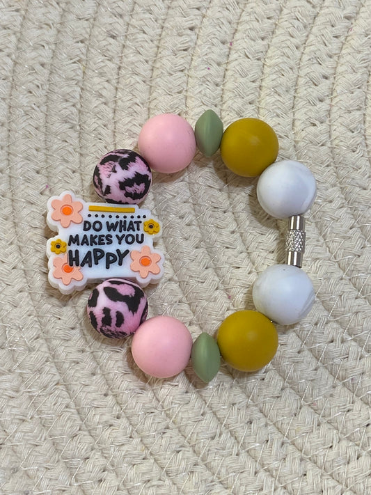 Do What Makes You Happy Cup Charm