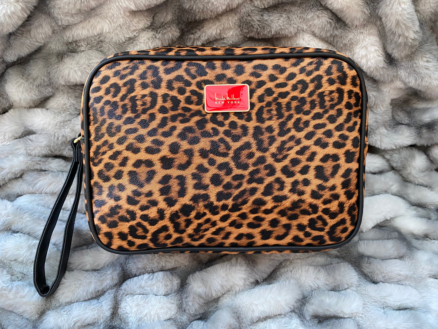 Cheetah Makeup Bag