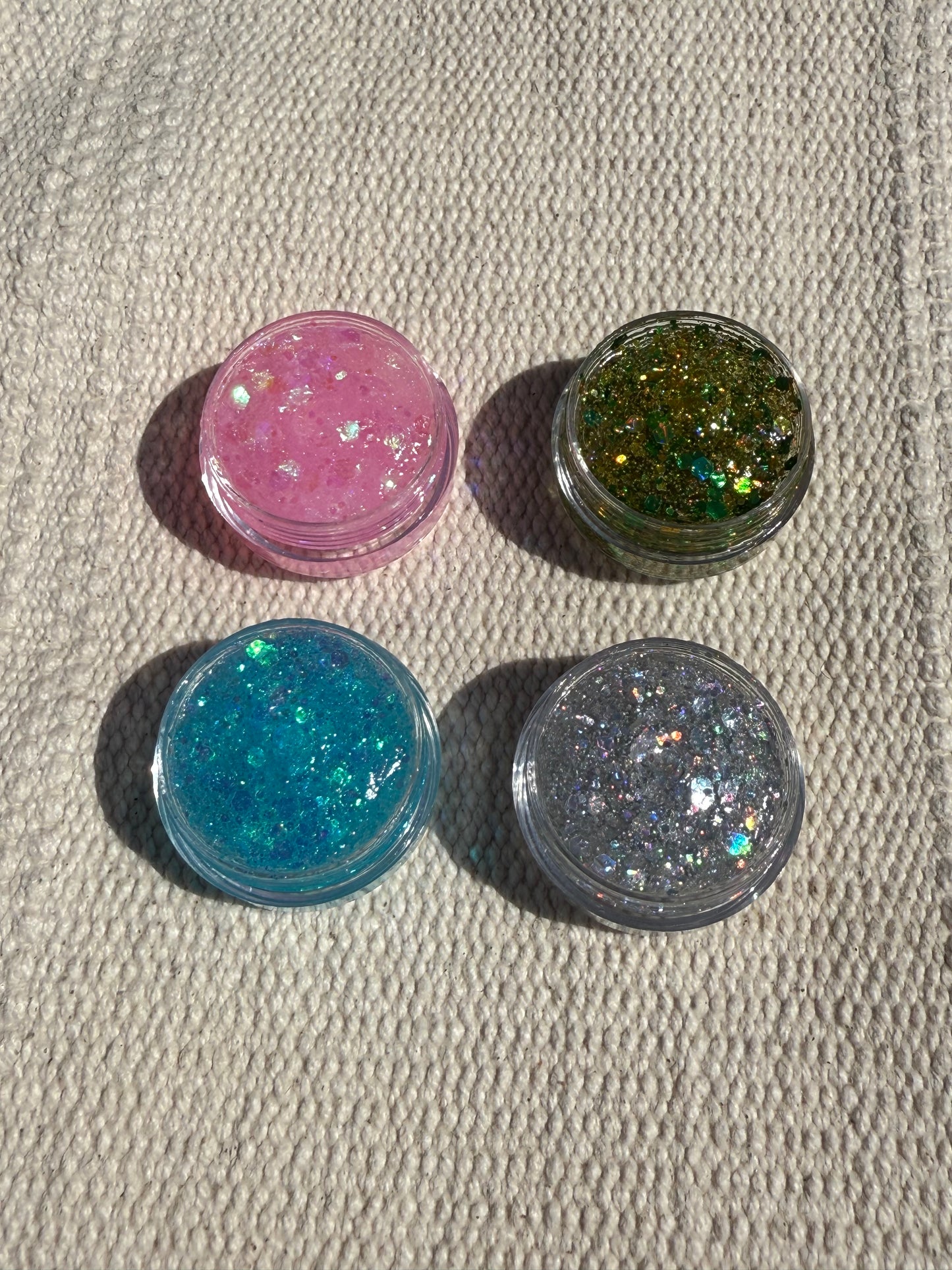 Hair Glitter Gel Bundle #1
