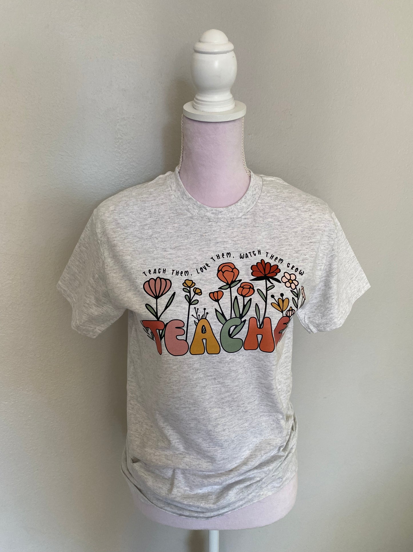 Teacher Flowers Tee