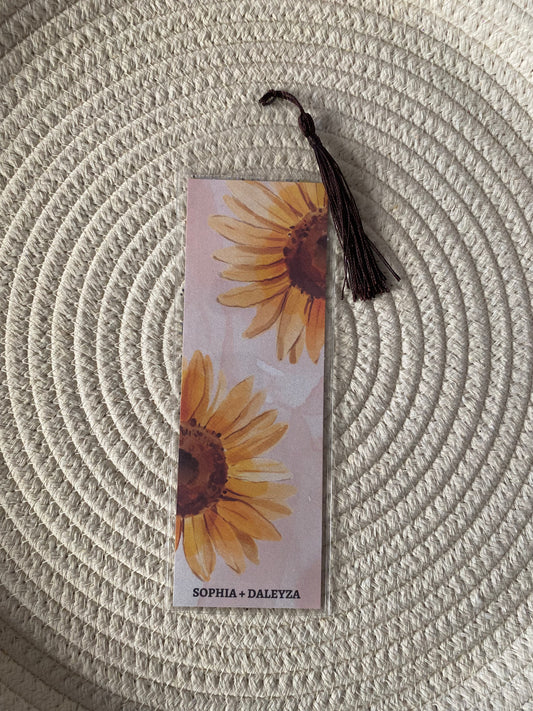 Sunflower Bookmark