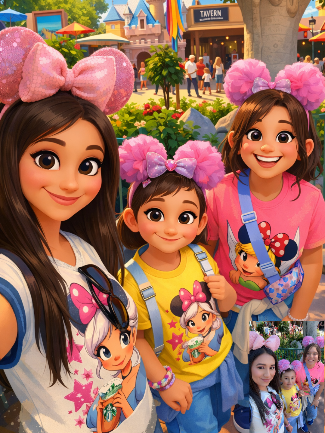 Custom Cartoon Portrait - Digital Download