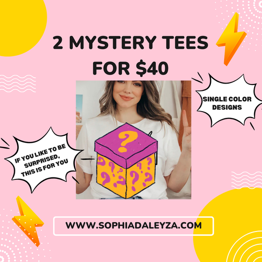 2 Mystery Tees for $40