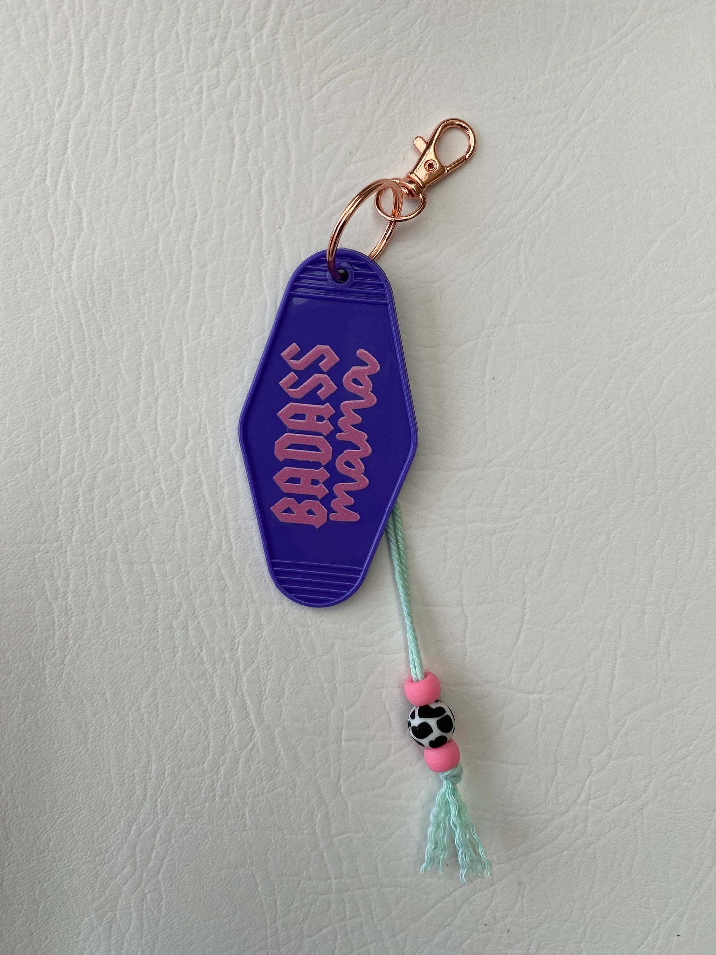 Badass Mama Keychain